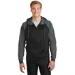 Sport-Tek Sport-Wick Varsity Fleece Full-Zip Hooded Jacket. | https://www.bestnamebadges.com