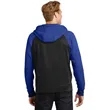 Sport-Tek Sport-Wick Varsity Fleece Full-Zip Hooded Jacket. | https://www.bestnamebadges.com