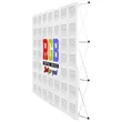 8ft X 10ft Trade Show Pop Up Exhibit Display Stands | https://www.bestnamebadges.com