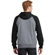 Sport-Tek Raglan Colorblock Pullover Hooded Sweatshirt. | https://www.bestnamebadges.com