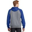 Sport-Tek Raglan Colorblock Pullover Hooded Sweatshirt. | https://www.bestnamebadges.com