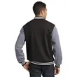 Sport-Tek Fleece Letterman Jacket. | https://www.bestnamebadges.com