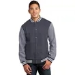 Sport-Tek Fleece Letterman Jacket. | https://www.bestnamebadges.com