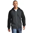 Sport-Tek Raglan Colorblock Full-Zip Hooded Fleece Jacket. | https://www.bestnamebadges.com