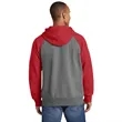 Sport-Tek Raglan Colorblock Full-Zip Hooded Fleece Jacket. | https://www.bestnamebadges.com
