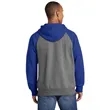 Sport-Tek Raglan Colorblock Full-Zip Hooded Fleece Jacket. | https://www.bestnamebadges.com