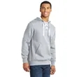 Sport-Tek Lace Up Pullover Hooded Sweatshirt. | https://www.bestnamebadges.com