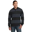 Sport-Tek Classic Long Sleeve Rugby Polo. | https://www.bestnamebadges.com