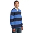 Sport-Tek Classic Long Sleeve Rugby Polo. | https://www.bestnamebadges.com