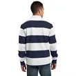 Sport-Tek Classic Long Sleeve Rugby Polo. | https://www.bestnamebadges.com