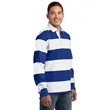 Sport-Tek Classic Long Sleeve Rugby Polo. | https://www.bestnamebadges.com