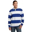 Sport-Tek Classic Long Sleeve Rugby Polo. | https://www.bestnamebadges.com