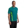 Sport-Tek Colorblock PosiCharge Competitor Tee. | https://www.bestnamebadges.com