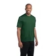 Sport-Tek Heather Contender Tee. | https://www.bestnamebadges.com
