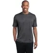Sport-Tek Heather Contender Tee. | https://www.bestnamebadges.com