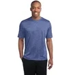 Sport-Tek Heather Contender Tee. | https://www.bestnamebadges.com