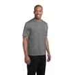Sport-Tek Heather Contender Tee. | https://www.bestnamebadges.com