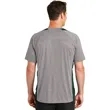Sport-Tek Heather Colorblock Contender Tee. | https://www.bestnamebadges.com