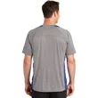 Sport-Tek Heather Colorblock Contender Tee. | https://www.bestnamebadges.com