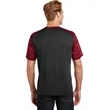 Sport-Tek CamoHex Colorblock Tee. | https://www.bestnamebadges.com