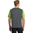Sport-Tek CamoHex Colorblock Tee. | https://www.bestnamebadges.com