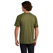 Sport-Tek Drift Camo Colorblock Tee | https://www.bestnamebadges.com
