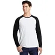 Sport-Tek PosiCharge Long Sleeve Tri-Blend Wicking Raglan... | https://www.bestnamebadges.com
