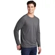 Sport-Tek PosiCharge Long Sleeve Tri-Blend Wicking Raglan... | https://www.bestnamebadges.com