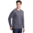 Sport-Tek PosiCharge Long Sleeve Tri-Blend Wicking Raglan... | https://www.bestnamebadges.com