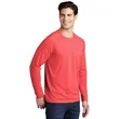 Sport-Tek PosiCharge Long Sleeve Tri-Blend Wicking Raglan... | https://www.bestnamebadges.com