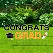 Congrats Grad Yard Letters | https://www.bestnamebadges.com