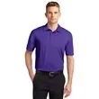 Sport-Tek Heather Contender Polo. | https://www.bestnamebadges.com