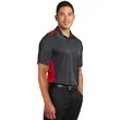 Sport-Tek Heather Colorblock Contender Polo. | https://www.bestnamebadges.com
