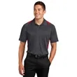 Sport-Tek Heather Colorblock Contender Polo. | https://www.bestnamebadges.com