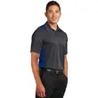 Sport-Tek Heather Colorblock Contender Polo. | https://www.bestnamebadges.com