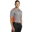 Sport-Tek Heather Colorblock Contender Polo. | https://www.bestnamebadges.com