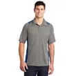 Sport-Tek Heather Colorblock Contender Polo. | https://www.bestnamebadges.com