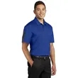 Sport-Tek PosiCharge Active Textured Colorblock Polo. | https://www.bestnamebadges.com