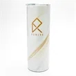20 Oz. Custom Printed Skinny Stainless Steel Tumblers | https://www.bestnamebadges.com