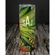 20 Oz. Custom Printed Skinny Stainless Steel Tumblers | https://www.bestnamebadges.com