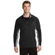 Sport-Tek Sport-Wick Stretch Contrast 1/4-Zip Pullover. | https://www.bestnamebadges.com