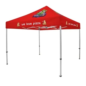 10ft X 10ft Full Color Pop Up Canopy Tents