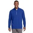 Sport-Tek Sport-Wick Textured 1/4-Zip Pullover. | https://www.bestnamebadges.com