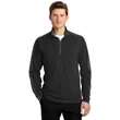 Sport-Tek Sport-Wick Textured Colorblock 1/4-Zip Pullover. | https://www.bestnamebadges.com