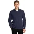 Sport-Tek Sport-Wick Textured Colorblock 1/4-Zip Pullover. | https://www.bestnamebadges.com