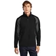 Sport-Tek Colorblock Soft Shell Jacket. | https://www.bestnamebadges.com