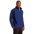 Sport-Tek Colorblock Soft Shell Jacket. | https://www.bestnamebadges.com