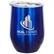 12 Oz. Custom Stainless Steel Wine Tumblers | https://www.bestnamebadges.com