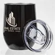 12 Oz. Custom Stainless Steel Wine Tumblers | https://www.bestnamebadges.com