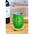 12 Oz. Custom Stainless Steel Wine Tumblers | https://www.bestnamebadges.com